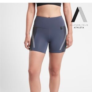 Athleta Allyson Felix Legend Shortie Bike Style shorts
